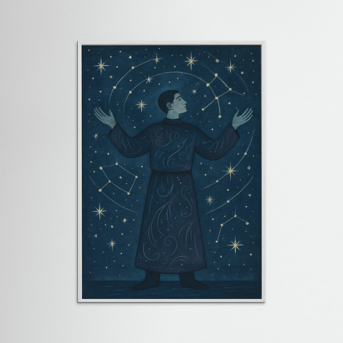 White Wood Celestial Waltz