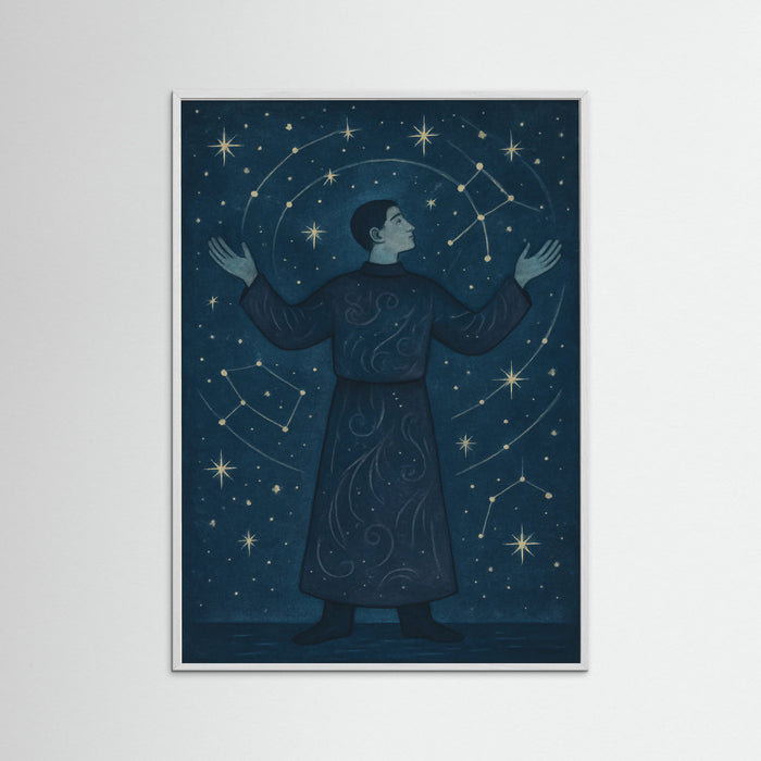 White Wood Celestial Waltz