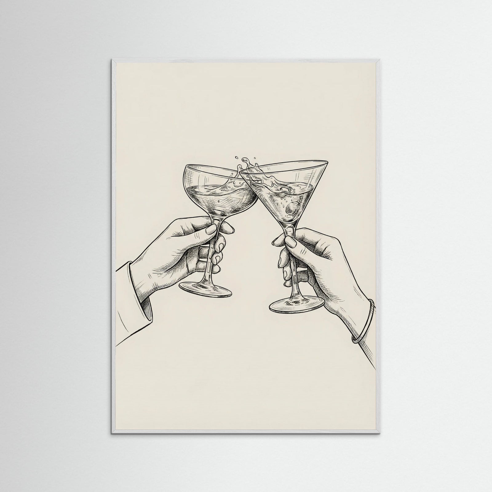 White Wood Cheers Together