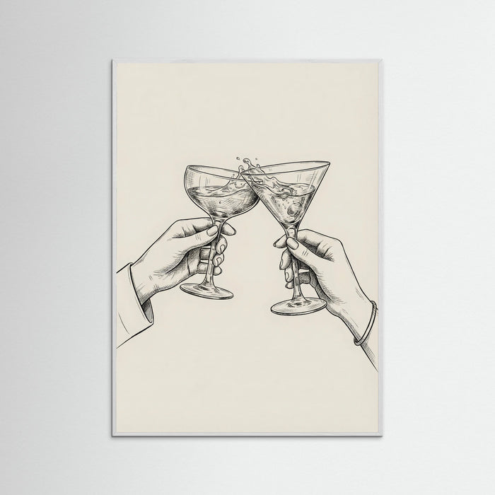 White Wood Cheers Together
