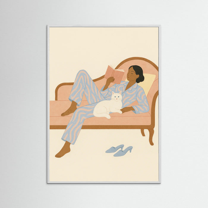 White Wood Chic Relaxation