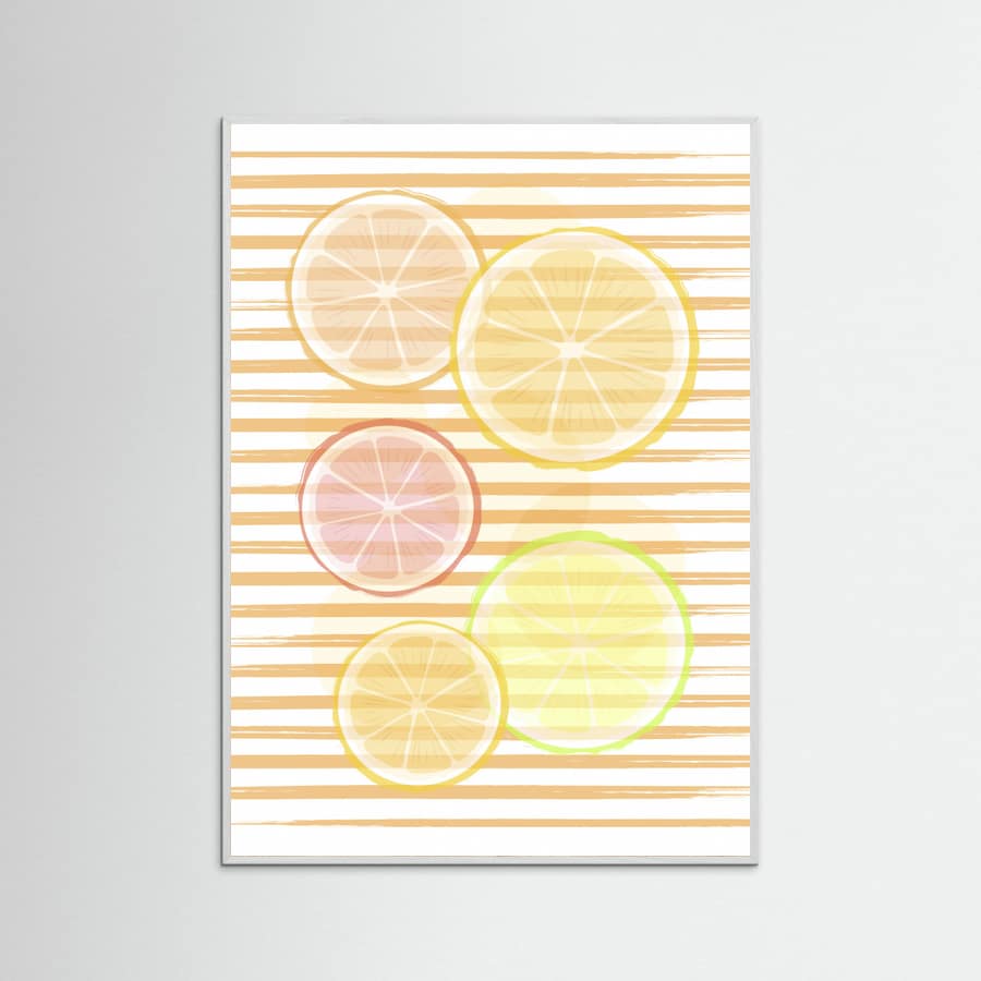 Citrus Poster – poster and art print