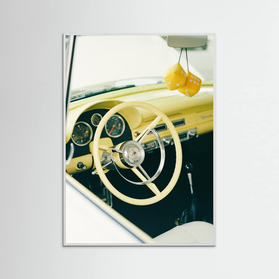 Classic Car VI Poster – plakat og kunsttryk