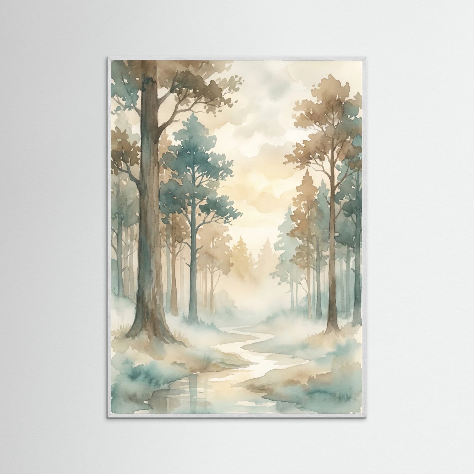 White Wood Coast Serenity