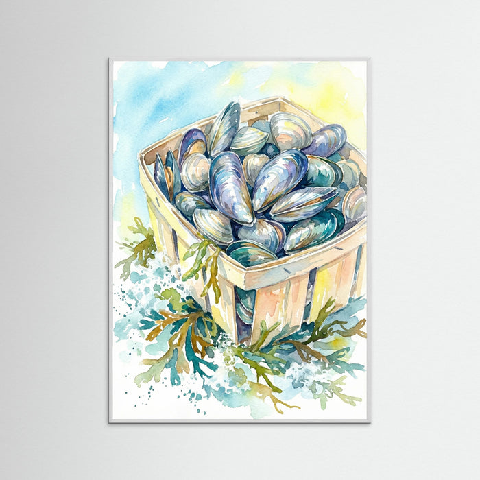 White Wood Coastal Catch Still Life