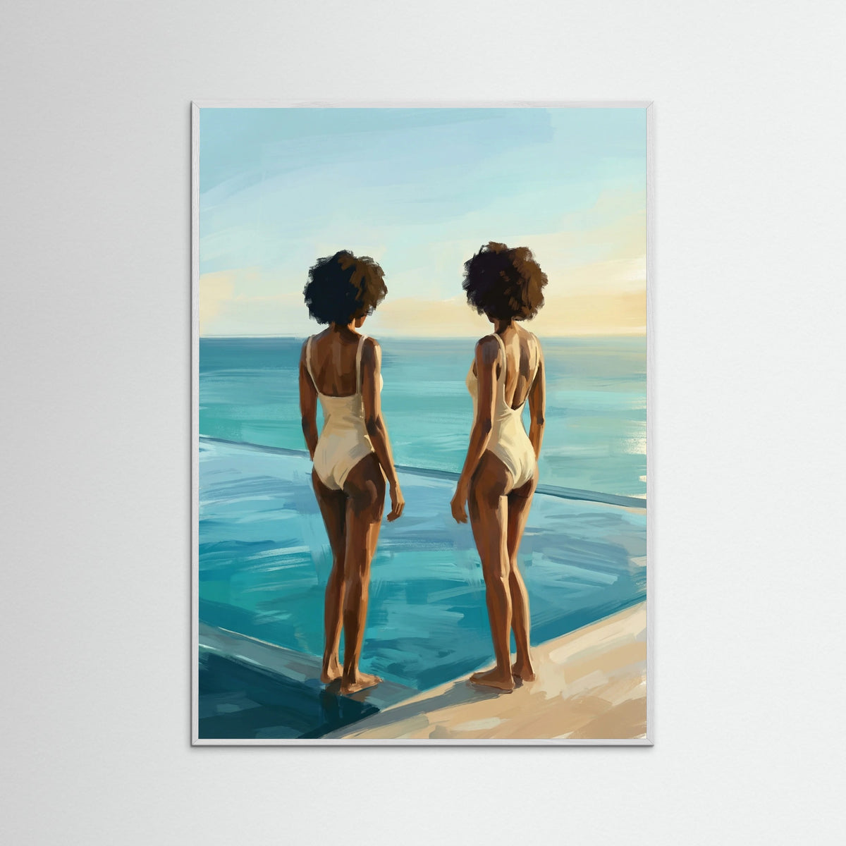 White Wood Coastal Gaze