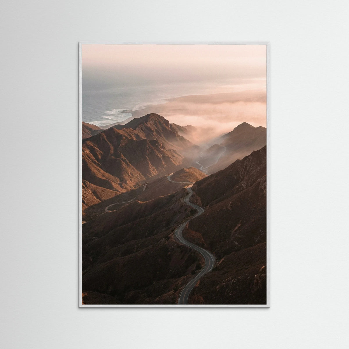 White Wood Coastal Grandeur