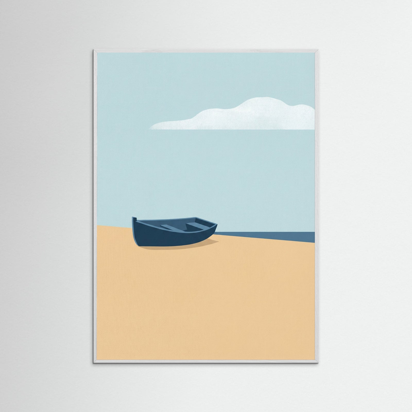 White Wood Coastal Horizon