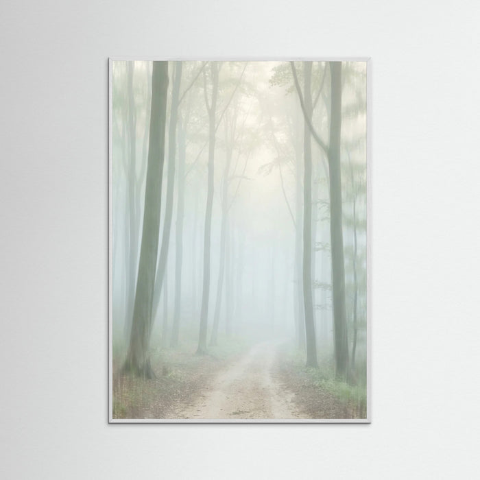 White Wood Coastal Serenity