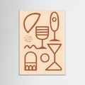 White Wood Cocktail Hands