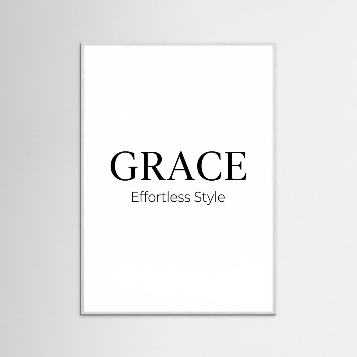 White Wood Coco Chic Typography