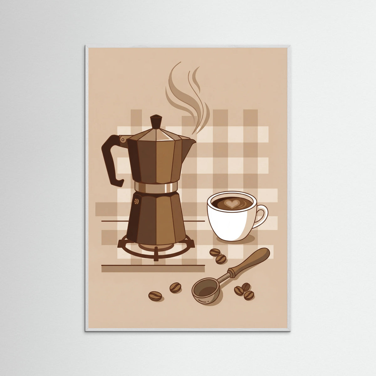 White Wood Coffee Essentials