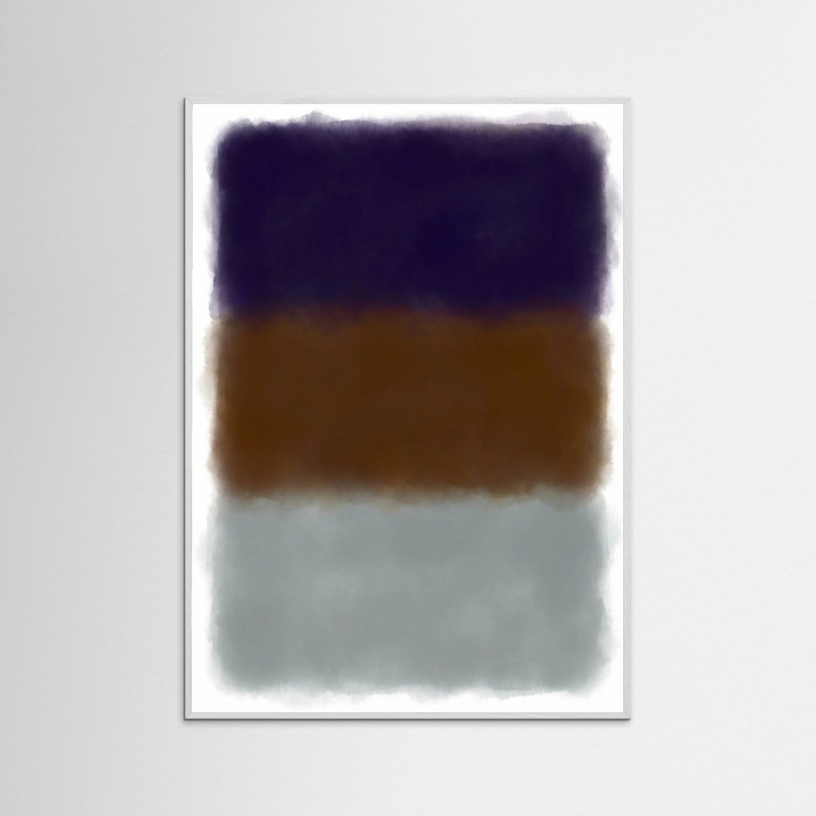 White Wood Color Field Harmony