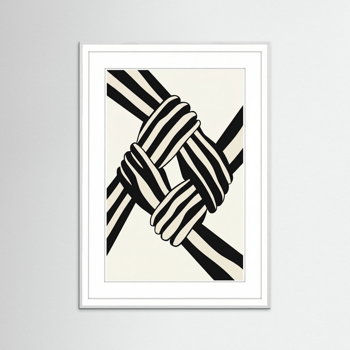 White Wood Connected Forms