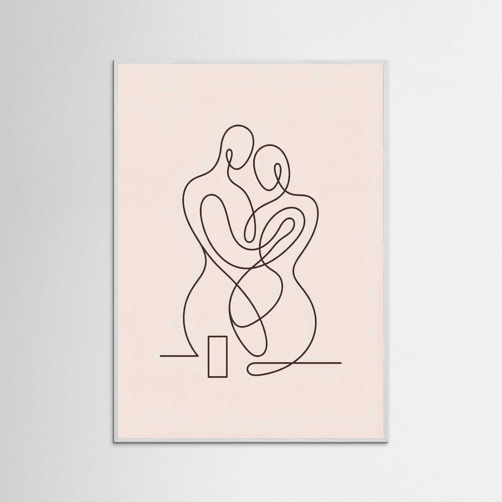 White Wood Contemplative Forms