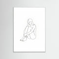 White Wood Contemplative Guardian