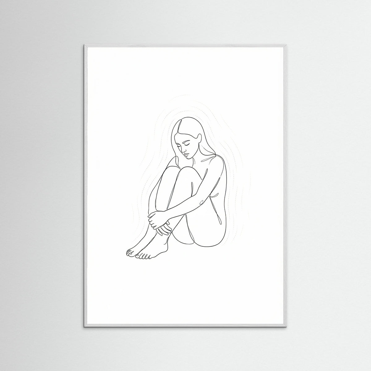 White Wood Contemplative Guardian