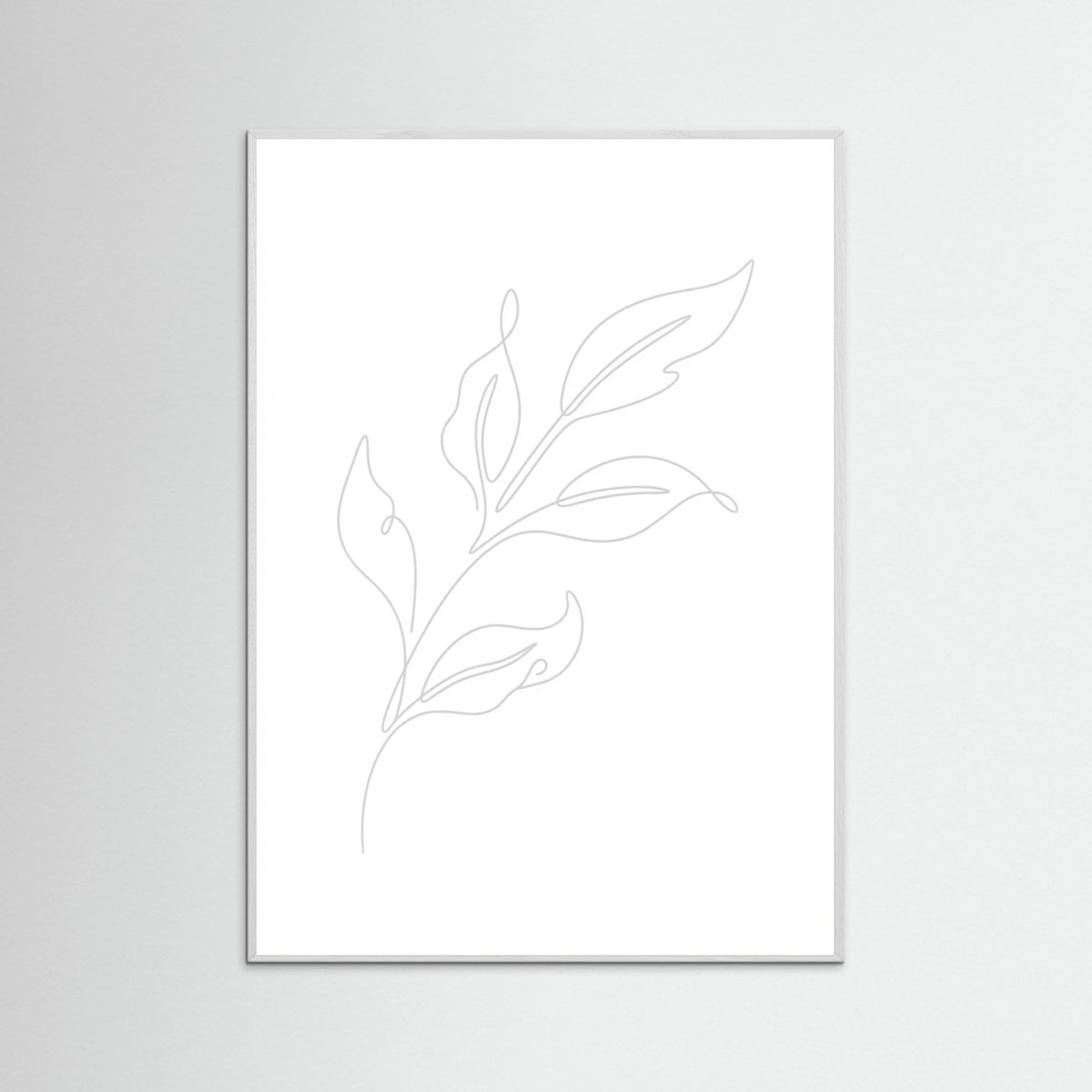 White Wood Contour Embrace