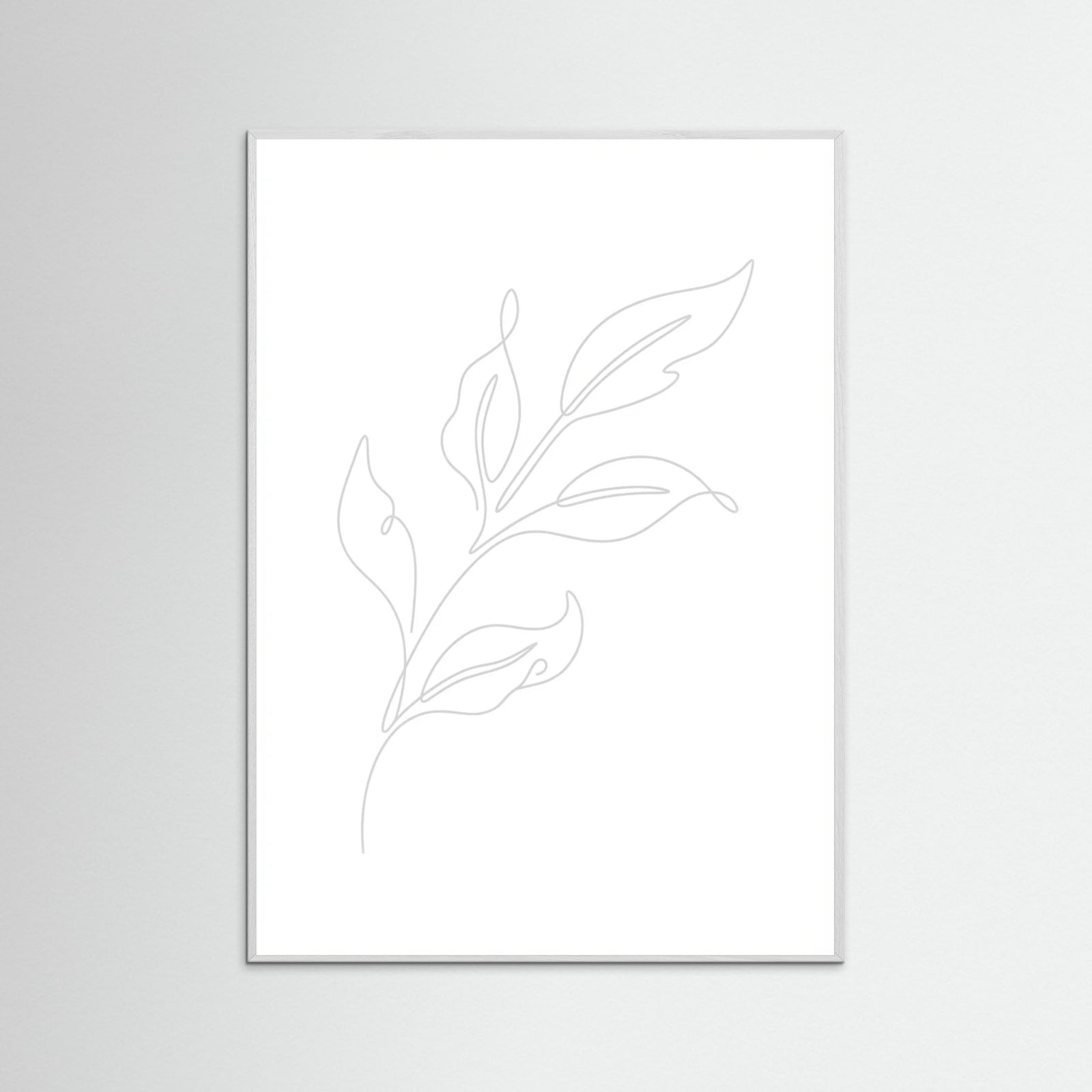 White Wood Contour Embrace