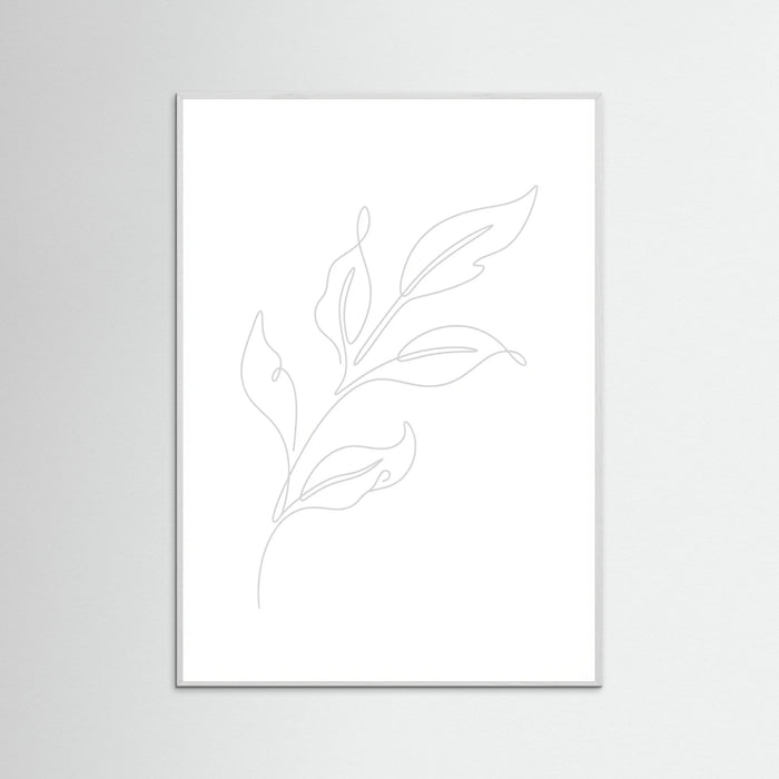 White Wood Contour Embrace