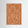 White Wood Contour Puzzle