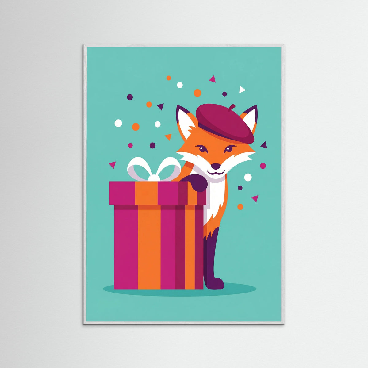 White Wood Cool Bunny Vibes