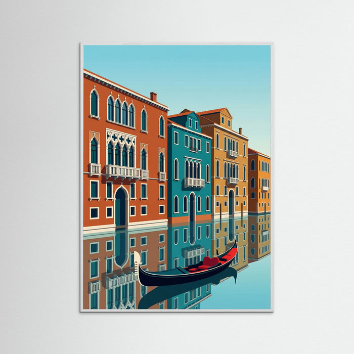 White Wood Copenhagen Canal Houses