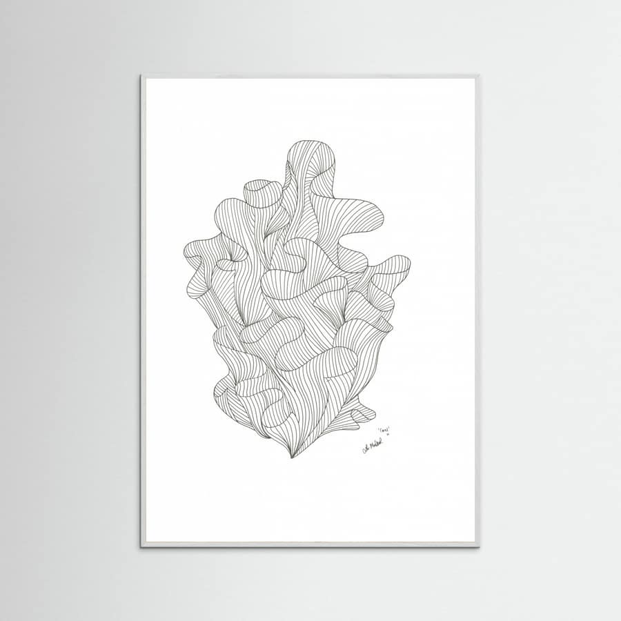 Poster Coral Jpeg – poster e stampa artistica