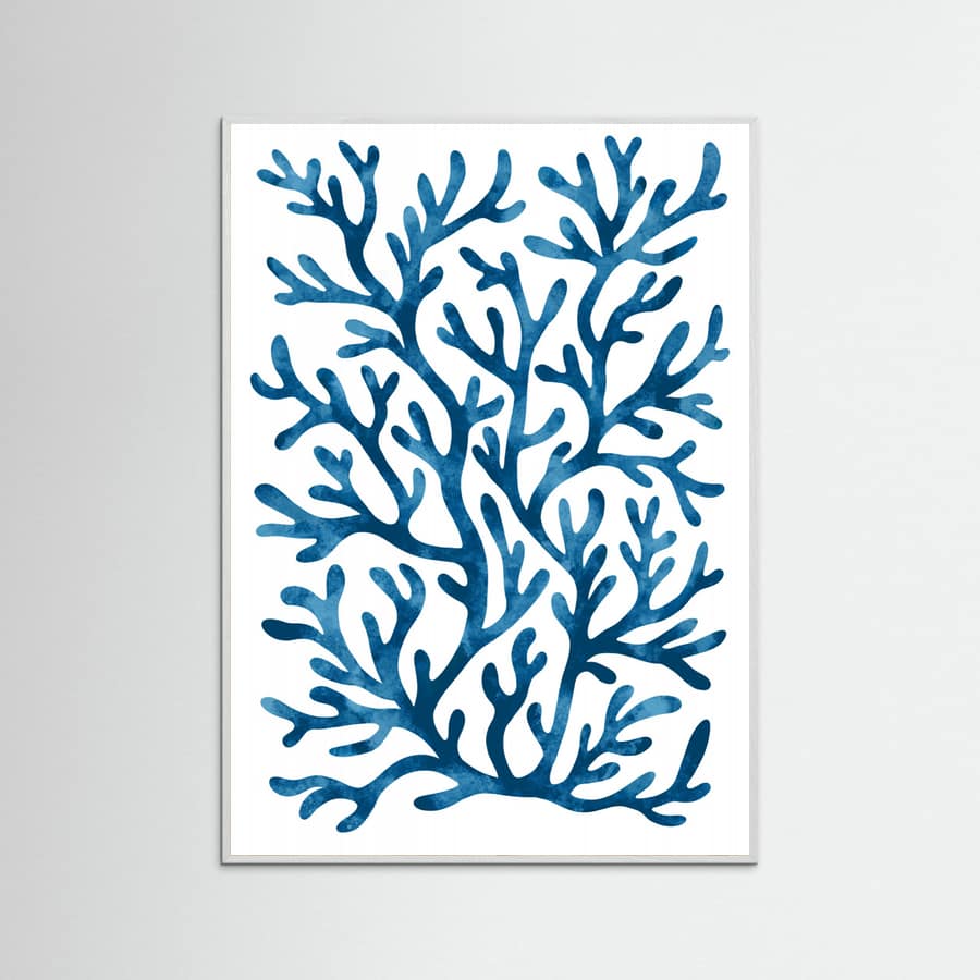 Coral pattern II Poster – poster and art print