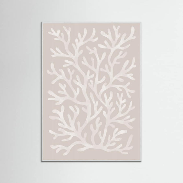 Coral pattern II Poster – poster and art print