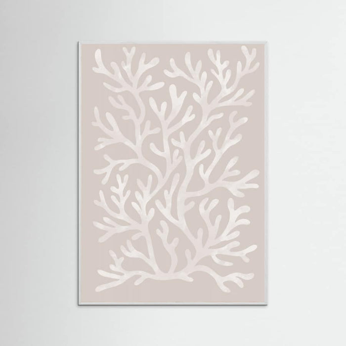 Coral pattern Poster – poster and art print