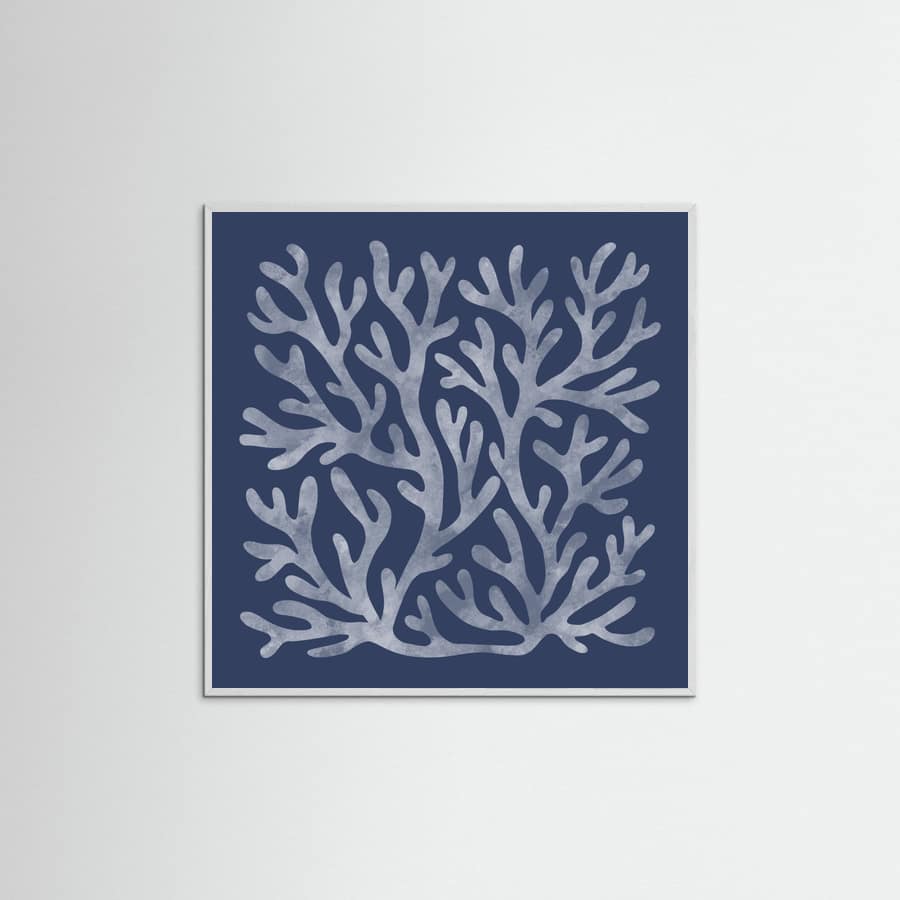 Coral square Poster – poster and art print