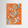 White Wood Cosmic Spirals