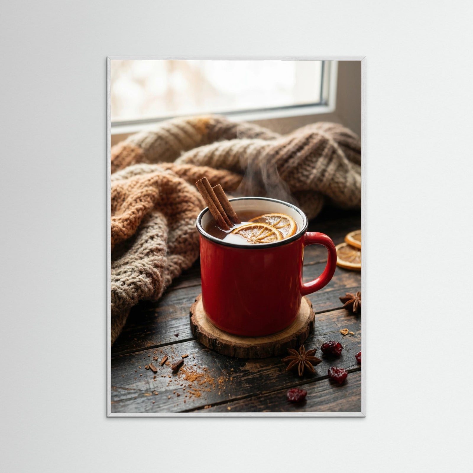 White Wood Cozy Cocoa