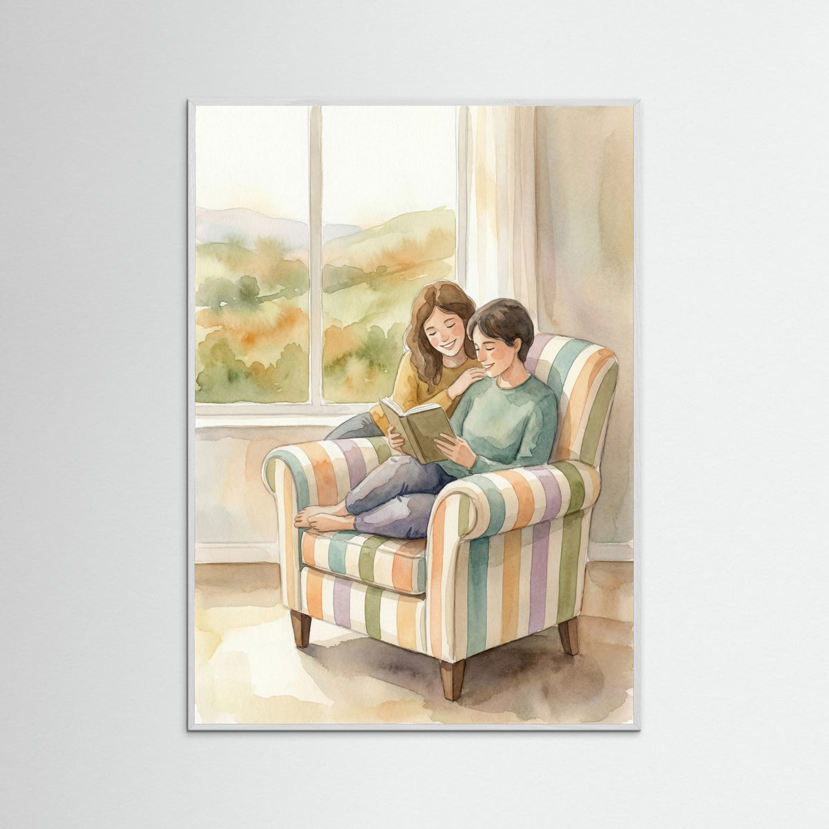 White Wood Cozy Embrace