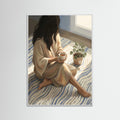 White Wood Cozy Morning Read
