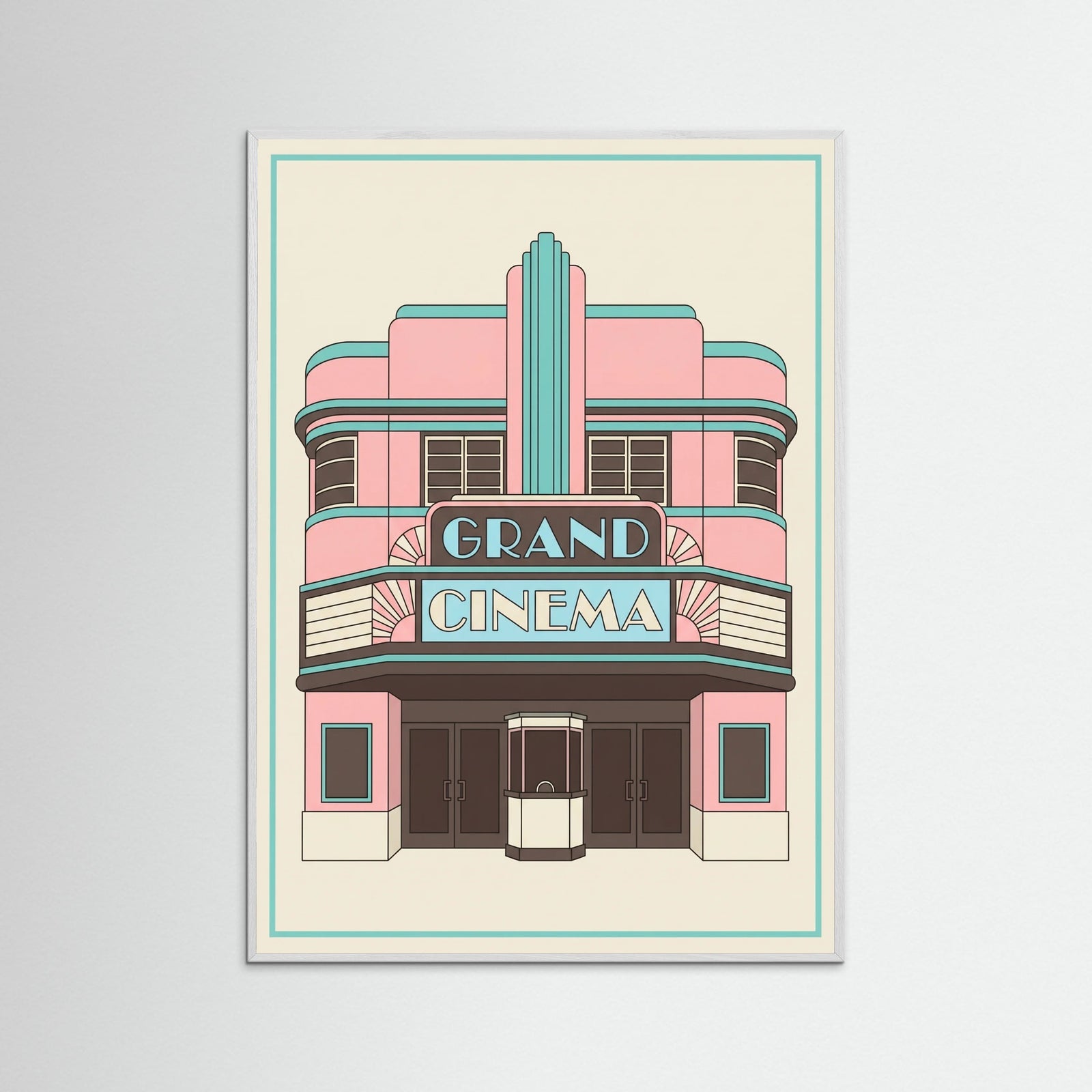 White Wood Crescent Facade