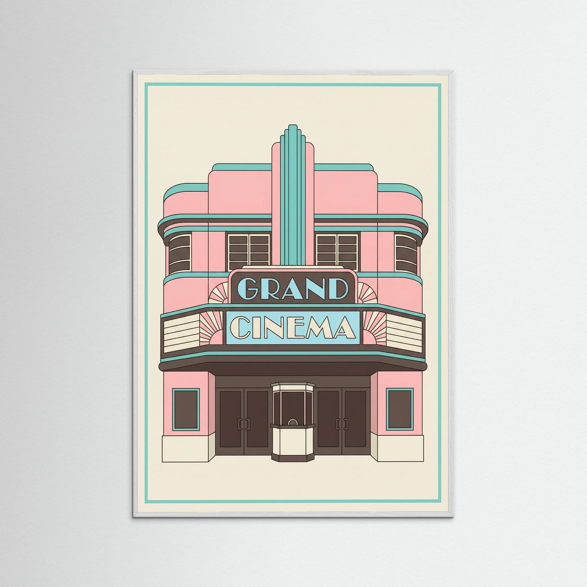 White Wood Crescent Facade