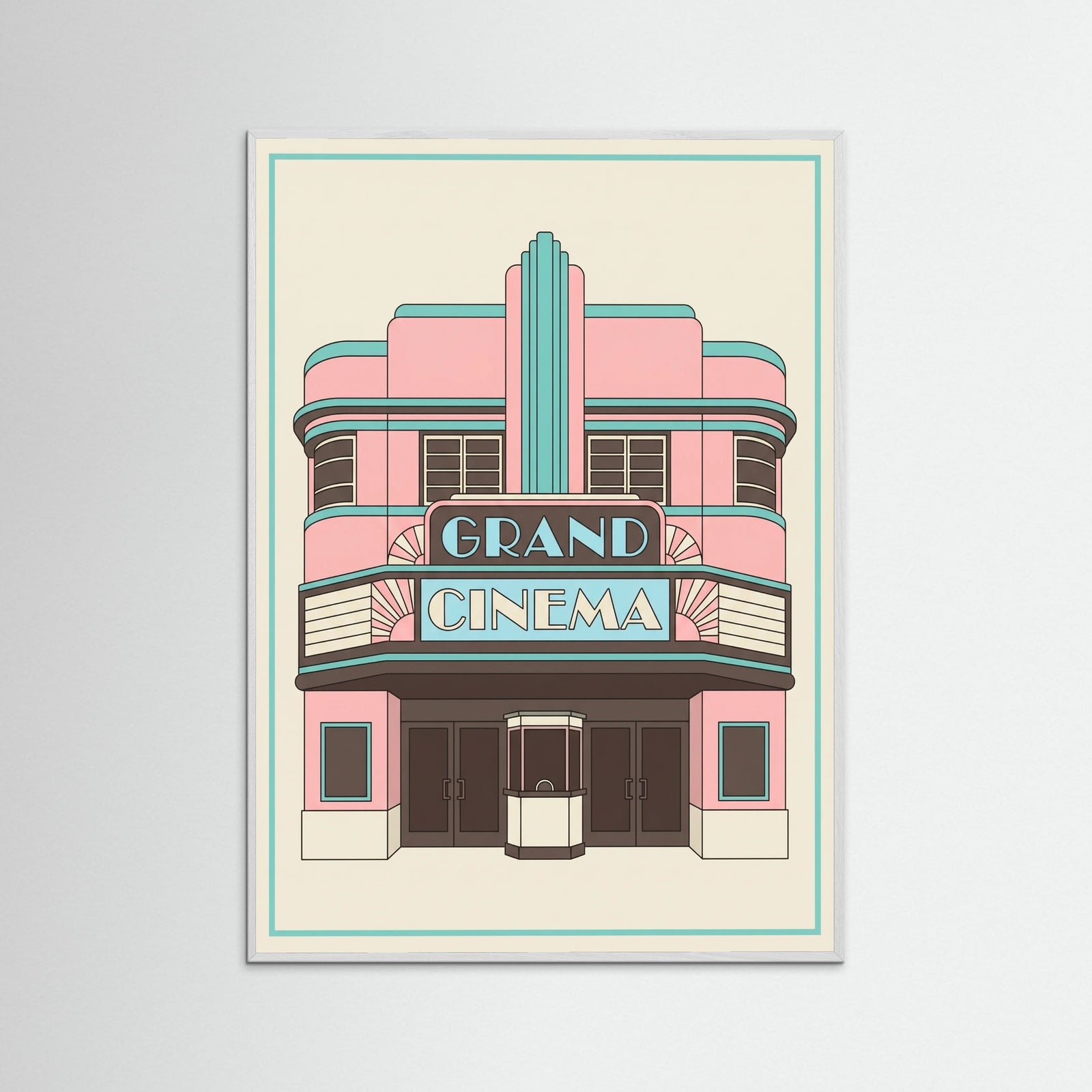 White Wood Crescent Facade