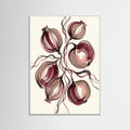 White Wood Crimson Bloom