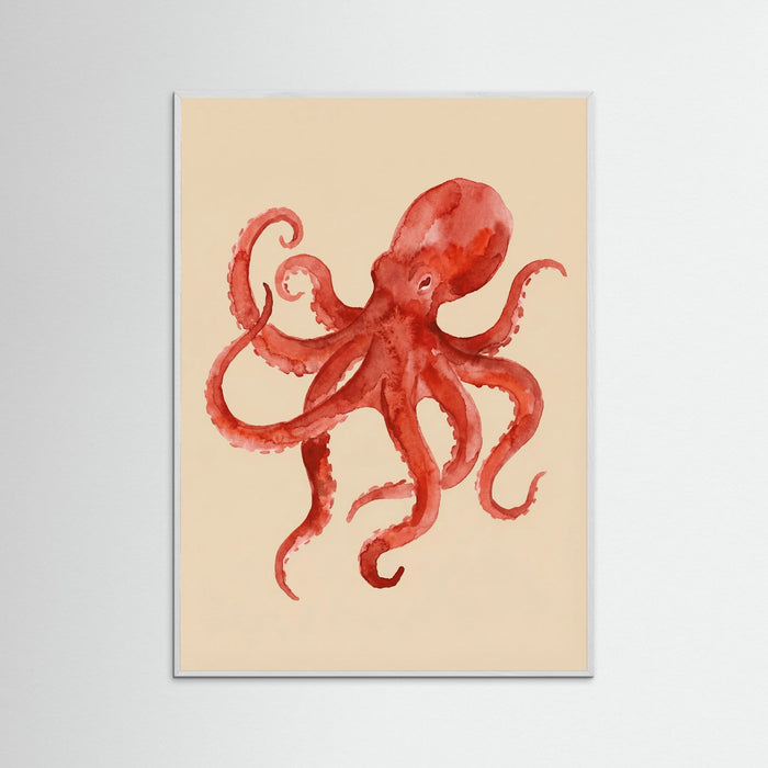 White Wood Crimson Crustacean