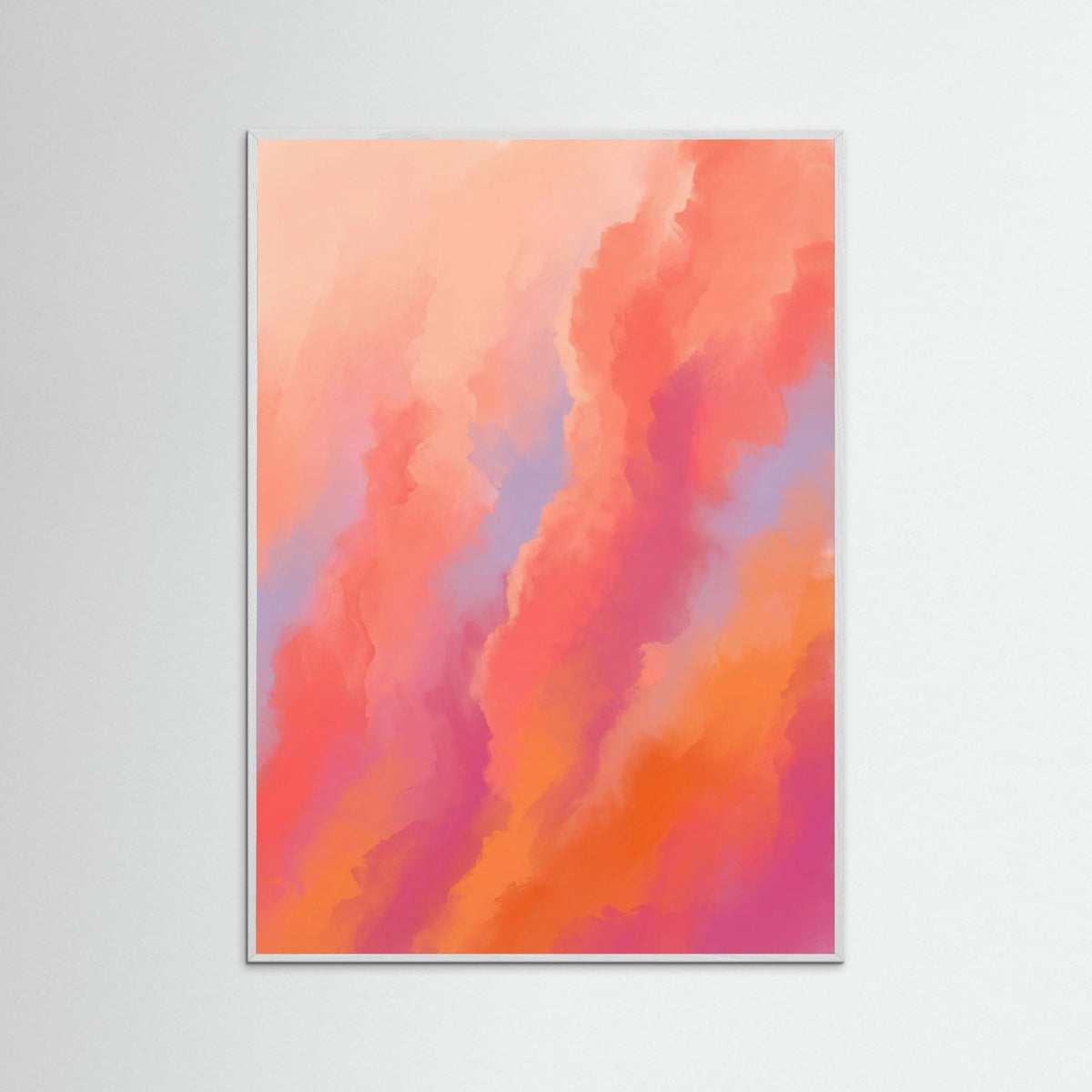 White Wood Crimson Horizon