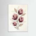 White Wood Crimson Petals