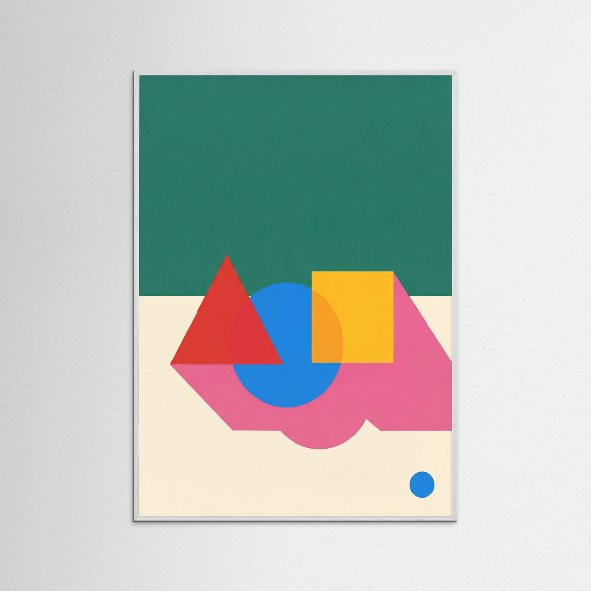 White Wood Crimson Still Life