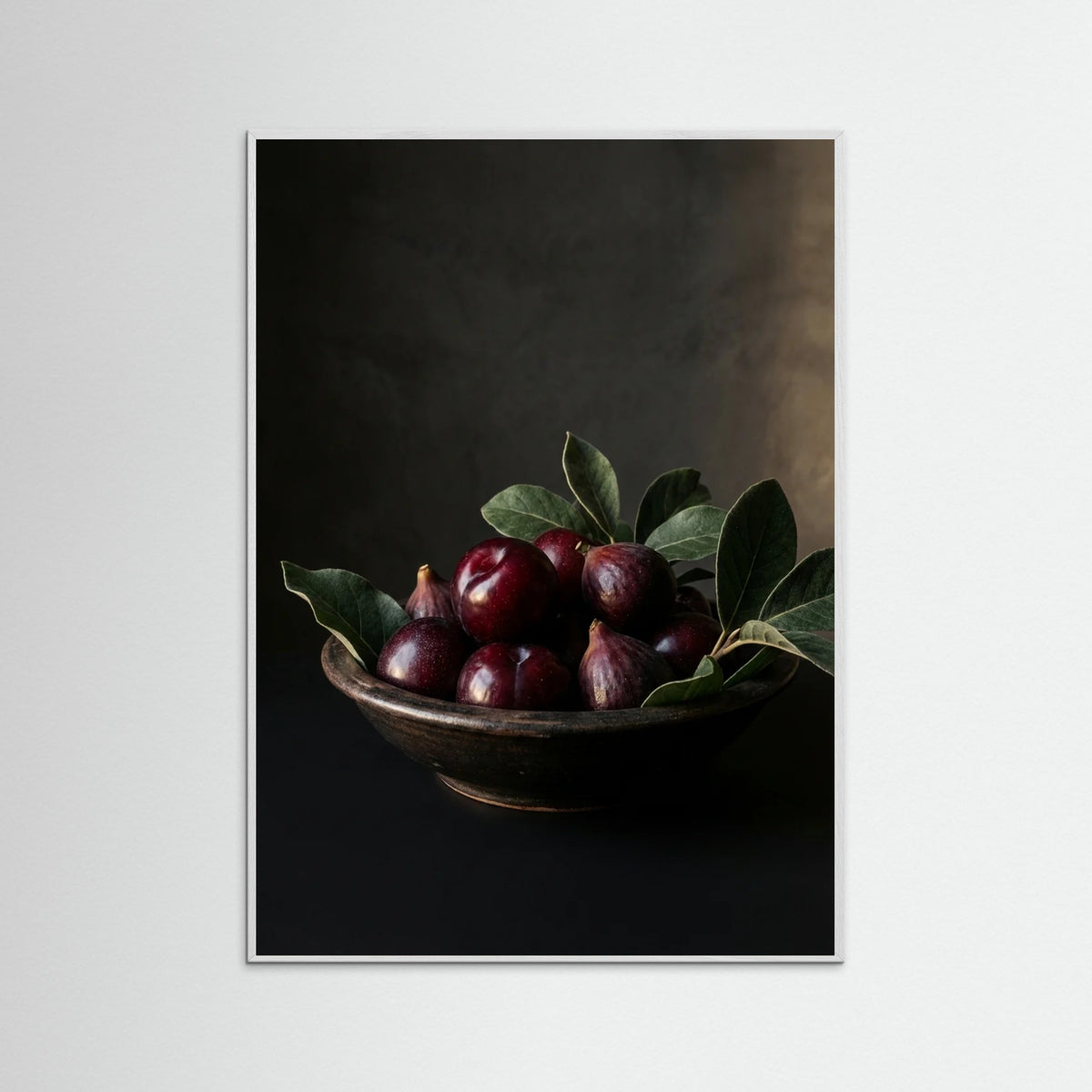 White Wood Crimson Stillness