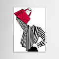 White Wood Crimson Strides