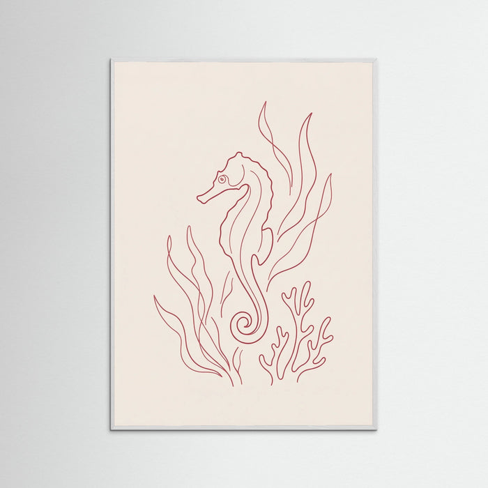 White Wood Crimson Swimmers