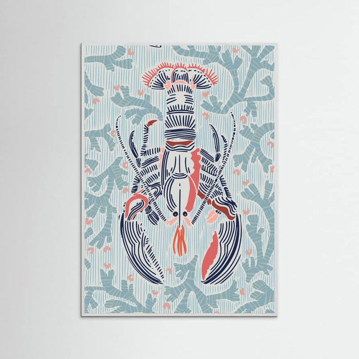 Crustacean Core mint Poster – poster and art print