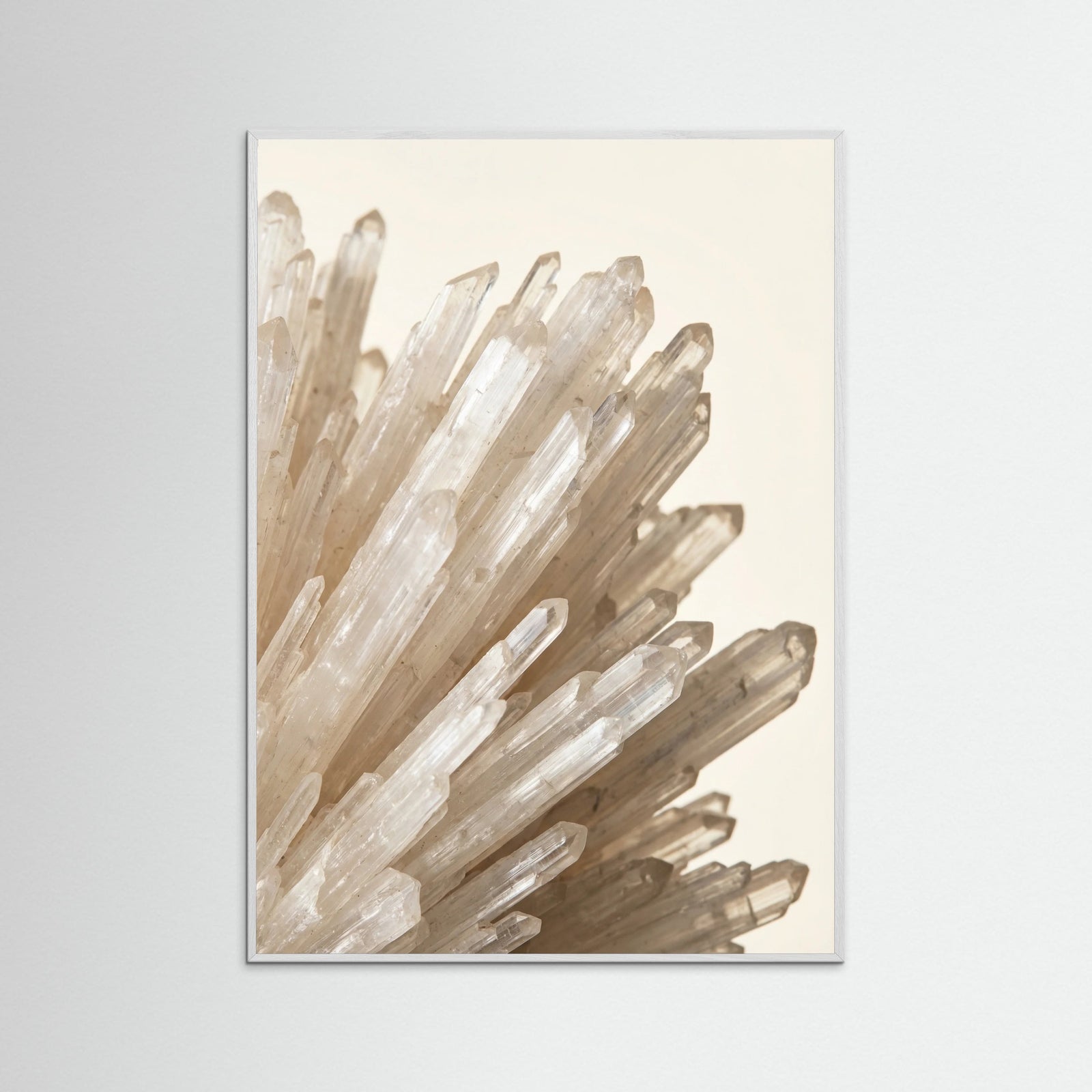 White Wood Crystalline Bloom