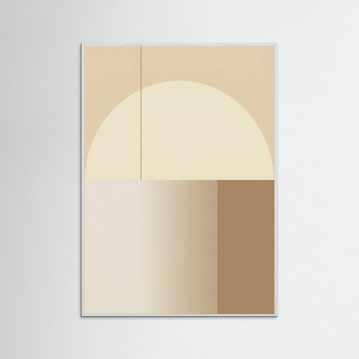 White Wood Curved Planes